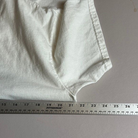 Port and Company Mens Large White Graphic T-Shirt Maroon Flappy Bird - Picture 5 of 6